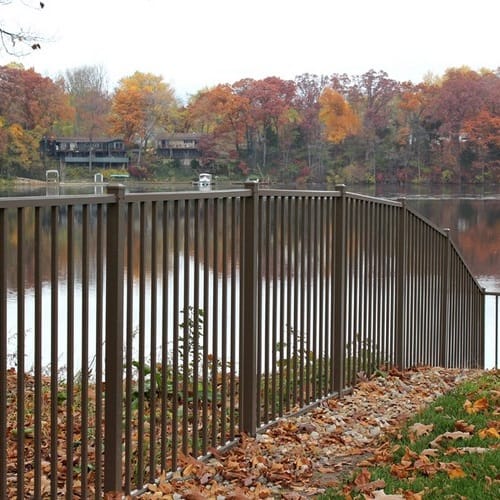 Flat Top Ornamental Aluminum